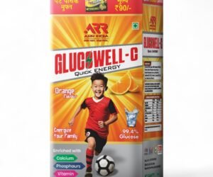 GLUCOWELL- C 200GM. ( ORANGE FLAVOUR)