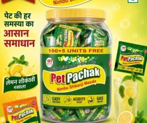 PET PACHAK LEMON FLAVOUR ( JAR PACKING)